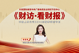 凯发K8国际董秘兼副总经理张宏伟做客央视《财访·看财报》